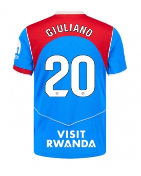 Atletico Madrid Giuliano Simeone #20 Maglia Gara Terza Repliche 2025-26 Maniche Corte